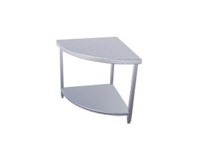 弧形雙層工作臺 尺寸:760x760x800mm